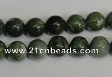 CDJ14 15.5 inches 10mm round Canadian jade beads wholesale