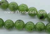 CDJ141 15.5 inches 8mm round Canadian jade beads wholesale