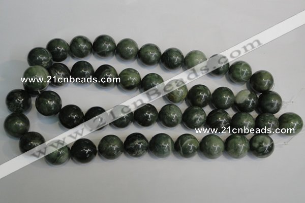 CDJ18 15.5 inches 18mm round Canadian jade beads wholesale