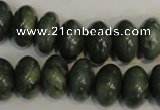 CDJ21 15.5 inches 10*16mm rondelle Canadian jade beads wholesale