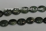 CDJ27 15.5 inches 8*10mm oval Canadian jade beads wholesale