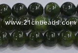 CDJ272 15.5 inches 8mm round Canadian jade beads wholesale