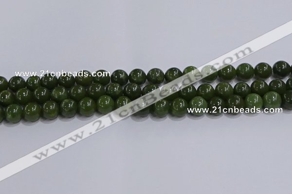 CDJ273 15.5 inches 10mm round Canadian jade beads wholesale