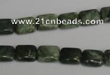 CDJ30 15.5 inches 8*10mm rectangle Canadian jade beads wholesale