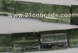 CDJ35 15.5 inches 15*20mm flat tube Canadian jade beads wholesale