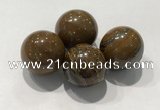 CDN1008 20mm round iron tiger decorations wholesale