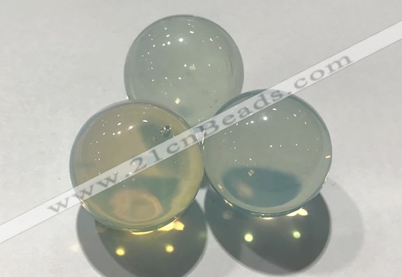 CDN1039 30mm round opal decorations wholesale