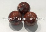 CDN1108 30mm round brecciated jasper decorations wholesale