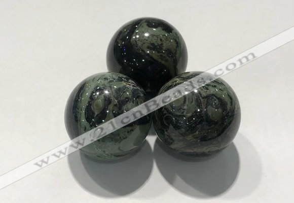 CDN1112 30mm round kambaba jasper decorations wholesale