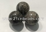 CDN1117 30mm round jasper decorations wholesale