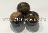 CDN1164 30mm round jasper decorations wholesale
