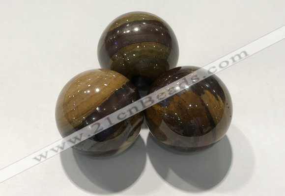 CDN1164 30mm round jasper decorations wholesale