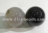 CDN1208 40mm round agate decorations wholesale