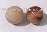 CDN1211 40mm round druzy agate decorations wholesale