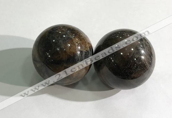 CDN1237 40mm round staurolite decorations wholesale