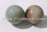 CDN1253 40mm round amazonite decorations wholesale