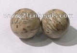 CDN1255 40mm round feldspar decorations wholesale