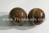 CDN1264 40mm round jasper decorations wholesale