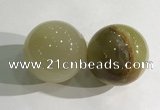 CDN1265 40mm round Afghanistan jade decorations wholesale