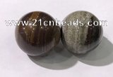 CDN1308 40mm round jasper decorations wholesale