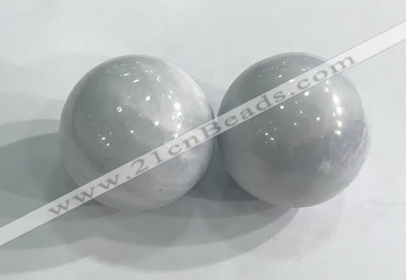 CDN1317 40mm round gemstone decorations wholesale