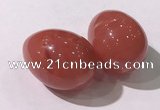CDN1336 35*45mm egg-shaped cherry quartz decorations wholesale