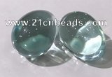 CDN1340 35*45mm egg-shaped glass decorations wholesale