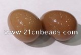 CDN1358 35*45mm egg-shaped red aventurine decorations wholesale