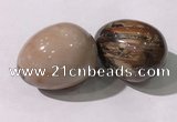 CDN1369 35*45mm egg-shaped agate decorations wholesale