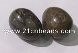 CDN1400 35*45mm egg-shaped tiger skin jasper decorations wholesale