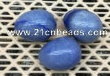 CDN321 30*40mm egg-shaped blue aventurine decorations wholesale