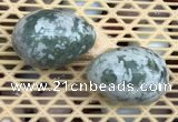 CDN351 35*50mm egg-shaped tree agate decorations wholesale