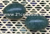 CDN353 35*50mm egg-shaped synthetic gemstone decorations wholesale