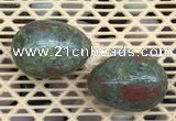 CDN355 35*50mm egg-shaped unakite decorations wholesale