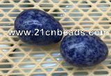 CDN365 35*50mm egg-shaped blue spot decorations wholesale