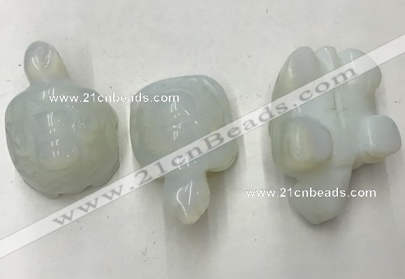 CDN432 28*45*22mm turtle opal decorations wholesale