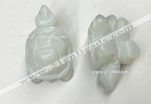 CDN453 38*55*28mm turtle opal decorations wholesale