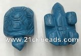 CDN455 38*55*28mm turtle imitation turquoise decorations wholesale