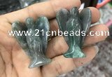 CDN475 30*40mm angel moss agate decorations wholesale