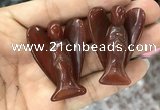 CDN477 30*40mm angel red agate decorations wholesale