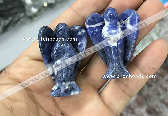 CDN481 30*40mm angel sodalite decorations wholesale