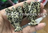 CDN497 35*50mm angel dalmatian jasper decorations wholesale