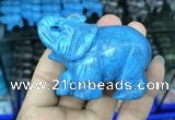 CDN513 33*65*45mm elephant imitation turquoise decorations wholesale