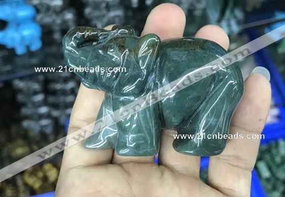 CDN515 33*65*45mm elephant agate decorations wholesale