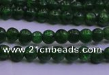 CDP01 15.5 inches 3mm round A- grade diopside gemstone beads