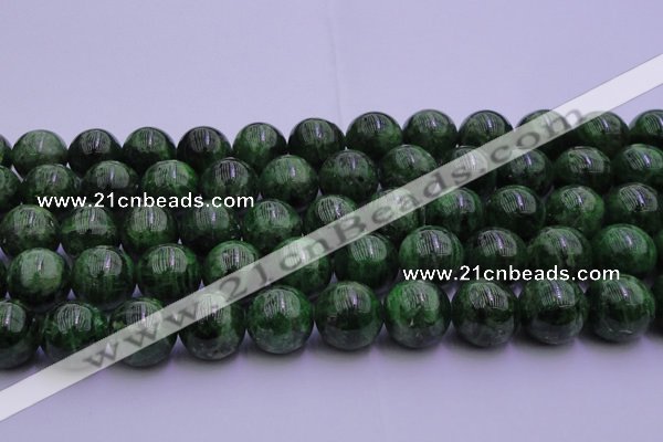 CDP56 15.5 inches 12mm round A grade diopside gemstone beads