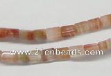 CDQ34 15.5 inches 4*6mm cuboid natural red quartz beads wholesale