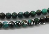 CDS05 16 inches 6mm round dyed serpentine jasper beads wholesale