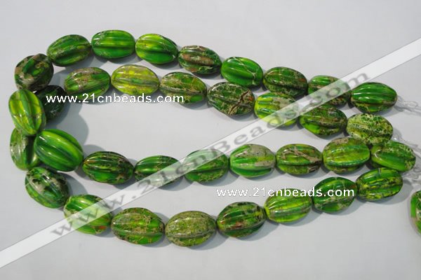 CDT930 15.5 inches 15*23mm star fruit shaped dyed aqua terra jasper beads