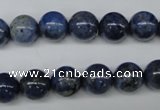 CDU103 15.5 inches 10mm round blue dumortierite beads wholesale